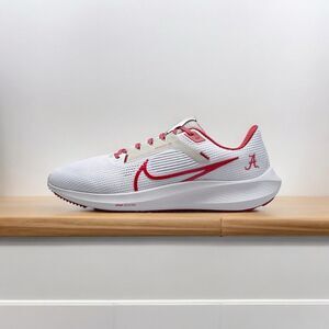 Nike Pegasus 40 Alabama ROLL TIDE -(DZ5972-100) Running Shoes Size: M 9 / W 10.5